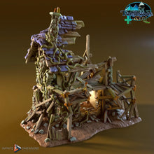 Load image into Gallery viewer, Ruined Grumble’s Cottage - Torbridge Cull Wargaming Terrain D&amp;D DnD