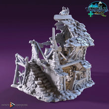 Load image into Gallery viewer, Ruined Grumble’s Cottage - Torbridge Cull Wargaming Terrain D&amp;D DnD