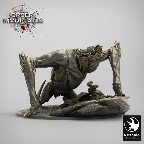 Crawling Screeching Bat - Order Immortalis - Rescale Miniatures - Wargaming D&D DnD