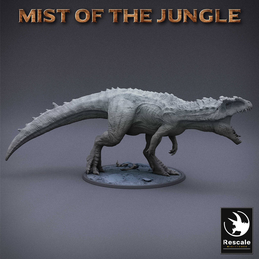 Gigantosaurus Bonebreaker - Mist of the Jungle - Rescale Miniatures - Wargaming D&D DnD