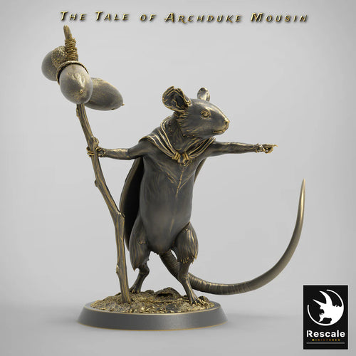 Mouse Traveler B - The Tale of Archduke Mousin - Rescale Miniatures - Wargaming D&D DnD