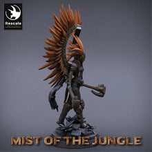 Load image into Gallery viewer, Amazon General - Mist of the Jungle - Rescale Miniatures - Wargaming D&amp;D DnD