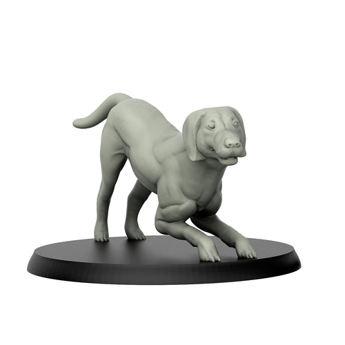 Dalmatian - Dogs - 3D IP Studios - Terrain Wargaming D&D DnD 28mm 32mm 40mm 54mm 75mm 100mm 125mm