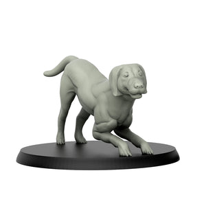 Dalmatian - Dogs - 3D IP Studios - Terrain Wargaming D&D DnD 28mm 32mm 40mm 54mm 75mm 100mm 125mm