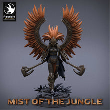 Load image into Gallery viewer, Amazon General - Mist of the Jungle - Rescale Miniatures - Wargaming D&amp;D DnD