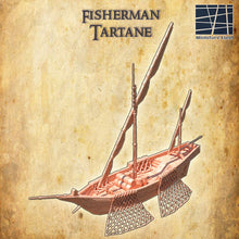 Load image into Gallery viewer, Fisherman Tartane Boat - Miniatureland Terrain Wargaming D&amp;D DnD
