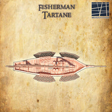 Load image into Gallery viewer, Fisherman Tartane Boat - Miniatureland Terrain Wargaming D&amp;D DnD