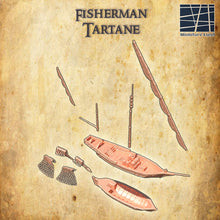 Load image into Gallery viewer, Fisherman Tartane Boat - Miniatureland Terrain Wargaming D&amp;D DnD