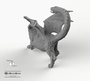 Chimera Cubs - Young Chimera Mini Monster Mayhem Wargaming Miniatures Games D&D DnD Pathfinder SW Legion Warhammer