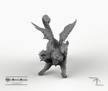 Load image into Gallery viewer, Chimera Cubs - Young Chimera Mini Monster Mayhem Wargaming Miniatures Games D&amp;D DnD Pathfinder SW Legion Warhammer