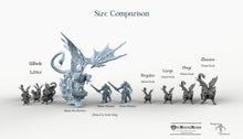 Load image into Gallery viewer, Chimera Cubs - Young Chimera Mini Monster Mayhem Wargaming Miniatures Games D&amp;D DnD Pathfinder SW Legion Warhammer