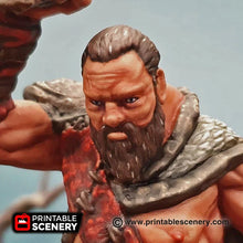 Load image into Gallery viewer, Jub Jub The Stomping Giant - Shadowfey - Printable Scenery Terrain Wargaming D&amp;D DnD 28mm 32mm 40mm 54mm