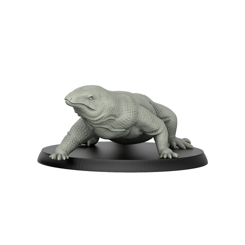 Komodo Dragon Pose 2 - Reptiles - 3D IP Studios - Terrain Wargaming D&D DnD 28mm 32mm 40mm 54mm 75mm 100mm 125mm
