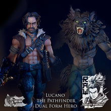 Load image into Gallery viewer, Lucano - The Lycan Pathfinder - Ronin Arts, Wargaming, D&amp;D, DnD