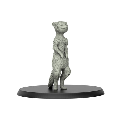 Meerkat - Wild Animals - 3D IP Studios - Terrain Wargaming D&D DnD 28mm 32mm 40mm 54mm 75mm 100mm 125mm