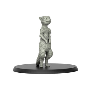 Meerkat - Wild Animals - 3D IP Studios - Terrain Wargaming D&D DnD 28mm 32mm 40mm 54mm 75mm 100mm 125mm