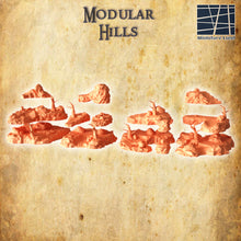Load image into Gallery viewer, Modular Hills - Miniatureland Terrain Wargaming D&amp;D DnD