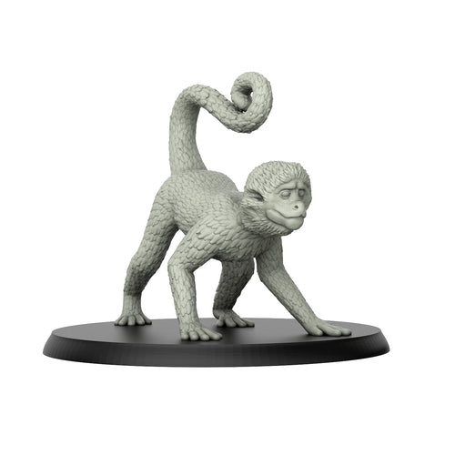Monkey - Wild Animals - 3D IP Studios - Terrain Wargaming D&D DnD 28mm 32mm 40mm 54mm 75mm 100mm 125mm