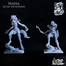 Load image into Gallery viewer, Nadia - The Lycan Pathfinder - Ronin Arts, Wargaming, D&amp;D, DnD, TRPG