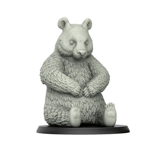 Panda - Wild Animals - 3D IP Studios - Terrain Wargaming D&D DnD 28mm 32mm 40mm 54mm 75mm 100mm 125mm