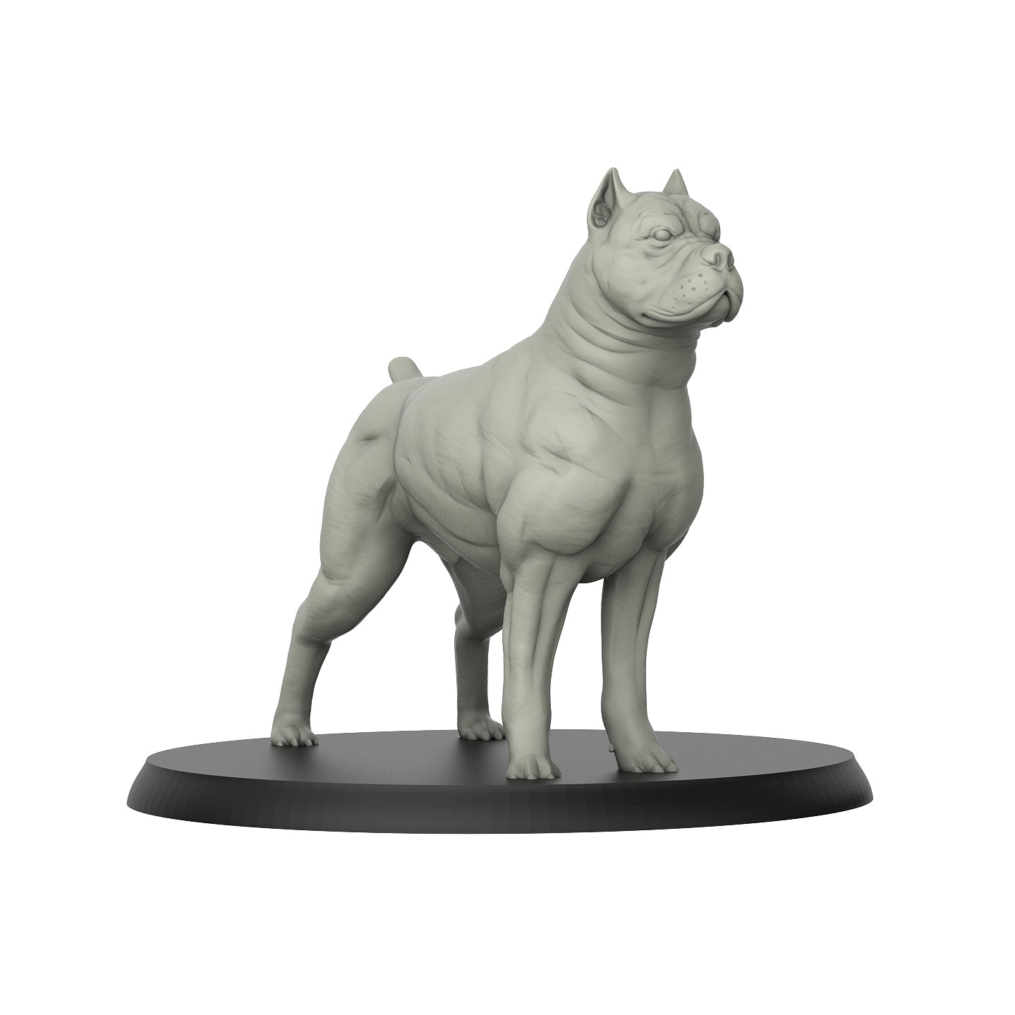 Pit Bull - Dogs - 3D IP Studios - Terrain Wargaming D&D DnD 28mm 32mm 40mm 54mm 75mm 100mm 125mm