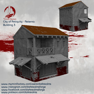 City of Antiquity Building 3 - Aeterna - Dark Realms Terrain Wargaming D&D DnD