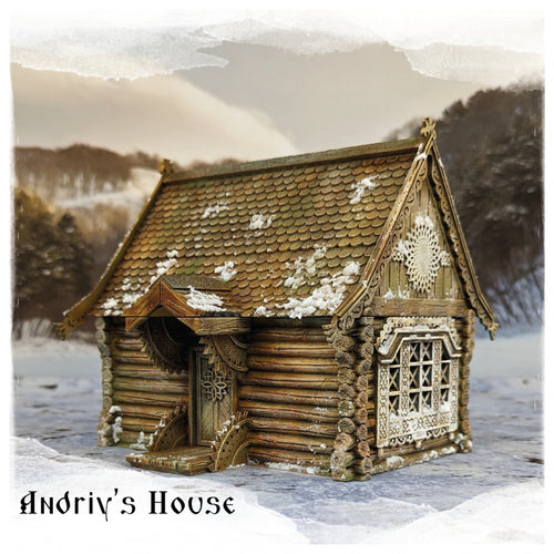 Andriys House - Morozivka, City Of The Frost - Multiverse - Terrain Wargaming D&D DnD