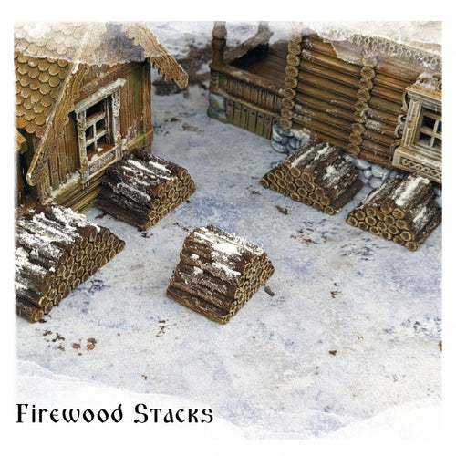 Firewood Stacks - Morozivka, City Of The Frost - Multiverse - Terrain Wargaming D&D DnD