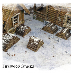 Firewood Stacks - Morozivka, City Of The Frost - Multiverse - Terrain Wargaming D&D DnD