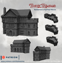 Load image into Gallery viewer, Fortified Manor - Fantasy Scenery - Dark Realms Terrain Wargaming D&amp;D DnD