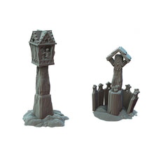 Load image into Gallery viewer, Roadside Shrines - Morozivka, City Of The Frost - Multiverse - Terrain Wargaming D&amp;D DnD