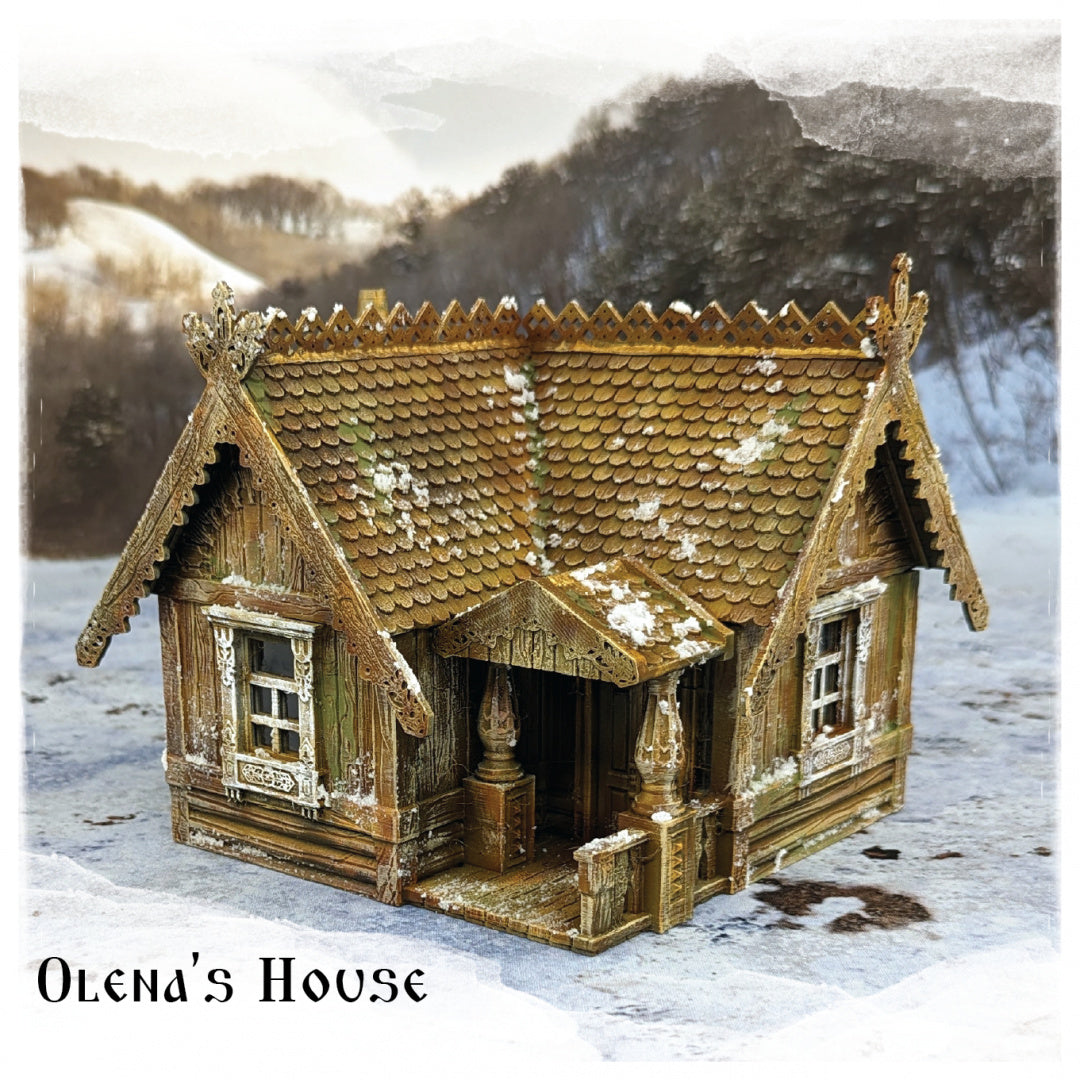 Olenas House - Morozivka, City Of The Frost - Multiverse - Terrain Wargaming D&D DnD