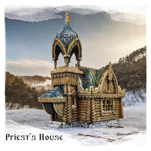 Load image into Gallery viewer, Priests House - Morozivka, City Of The Frost - Multiverse - Terrain Wargaming D&amp;D DnD