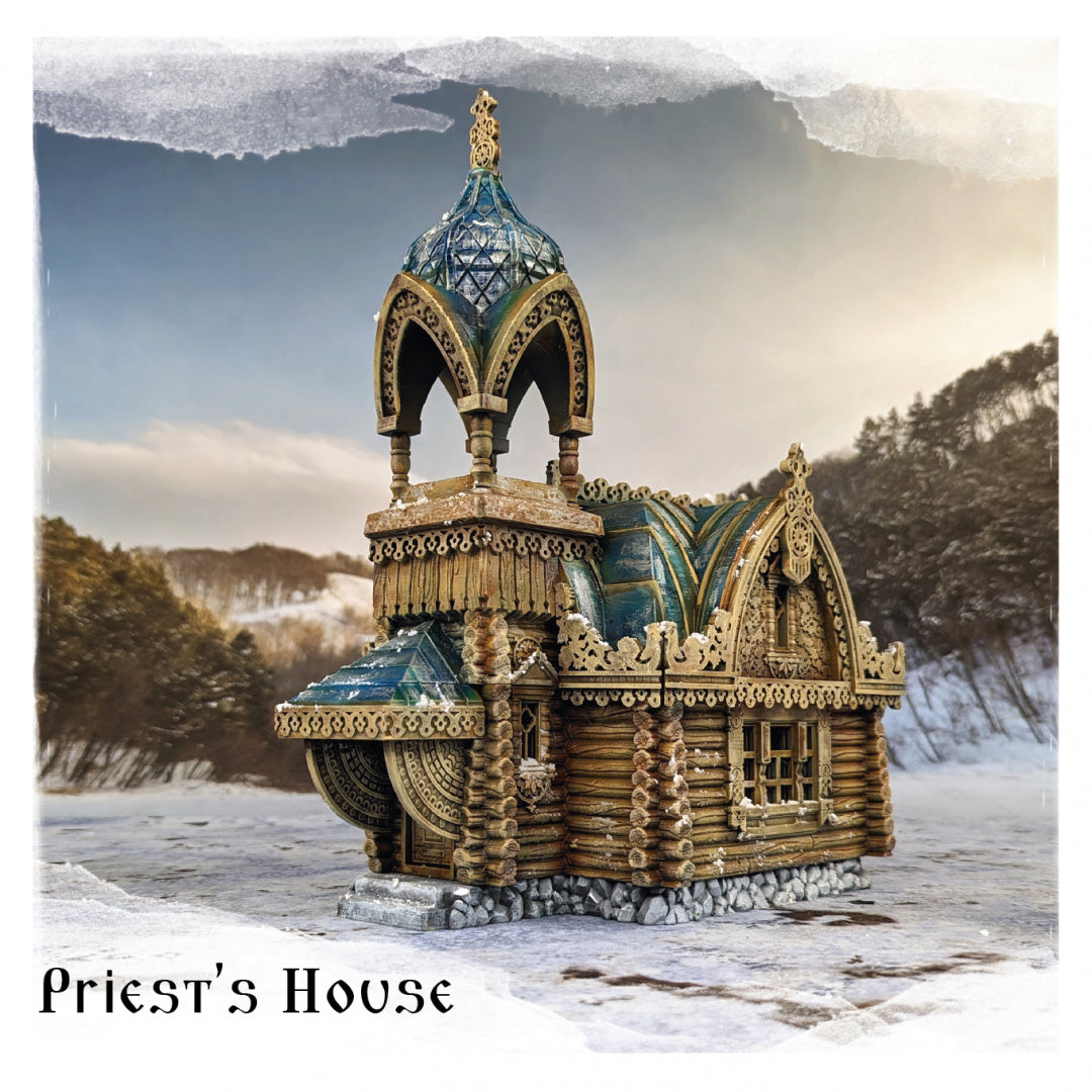 Priests House - Morozivka, City Of The Frost - Multiverse - Terrain Wargaming D&D DnD