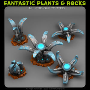 Robotic Flowers - Print Your Monsters - Wargaming D&D DnD