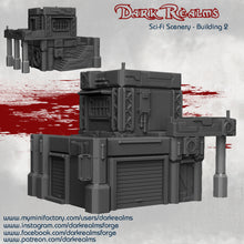 Load image into Gallery viewer, Building 2 - Sci-Fi Scenery - Dark Realms Terrain Wargaming D&amp;D DnD