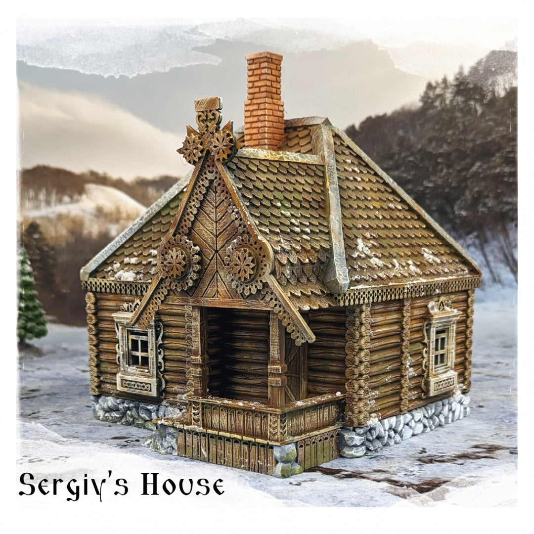 Sergiys House - Morozivka, City Of The Frost - Multiverse - Terrain Wargaming D&D DnD
