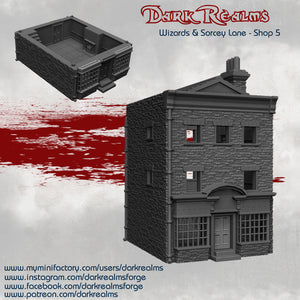 Shop 5 - Victorian Scenery - Dark Realms Terrain Wargaming D&D DnD