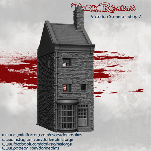 Shop 7 - Victorian Scenery - Dark Realms Terrain Wargaming D&D DnD