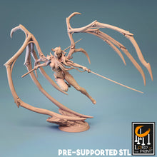 Load image into Gallery viewer, Succubus Fighter - Rescale Miniatures - Wargaming D&amp;D DnD