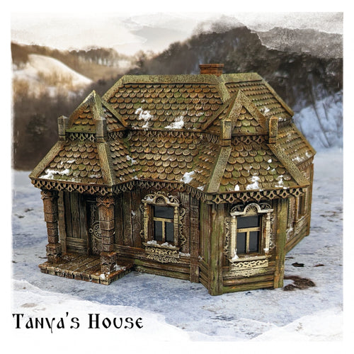 Tanyas House - Morozivka, City Of The Frost - Multiverse - Terrain Wargaming D&D DnD