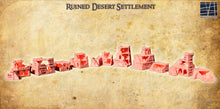 Load image into Gallery viewer, Ruined Desert Settlement - Miniatureland Terrain Wargaming D&amp;D DnD