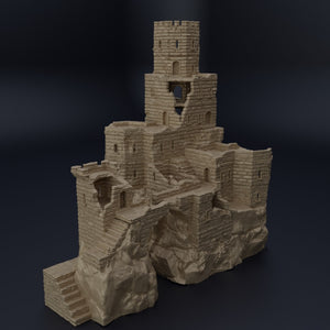 Ruined Old Castle - Miniatureland - Terrain Wargaming D&D DnD
