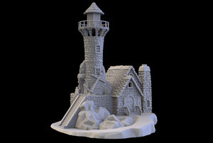 Sailor Lighthouse - Pirates vs Sailors Nightmare at Sea - Tabletop Terrain - Terrain Wargaming D&D DnD