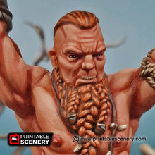 Load image into Gallery viewer, Samson the Smasher - Shadowfey  - Printable Scenery Terrain Wargaming D&amp;D DnD 28mm 32mm 40mm 54mm