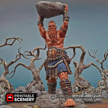 Load image into Gallery viewer, Samson the Smasher - Shadowfey  - Printable Scenery Terrain Wargaming D&amp;D DnD 28mm 32mm 40mm 54mm