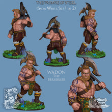 Load image into Gallery viewer, Wadon - The Dwarf Berserker - Ronin Arts Workshop, Wargaming, D&amp;D, DnD, TRPG