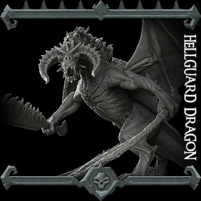 Hellguard Dragon - Rocket Pig Wargaming D&D DnD