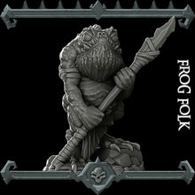 Load image into Gallery viewer, Frog Folk - Rocket Pig Wargaming D&amp;D DnD