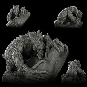 Spineback Sloth - Rocket Pig Wargaming D&D DnD